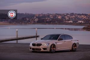 BMW M5 on HRE Wheels (RS308) 2019 года